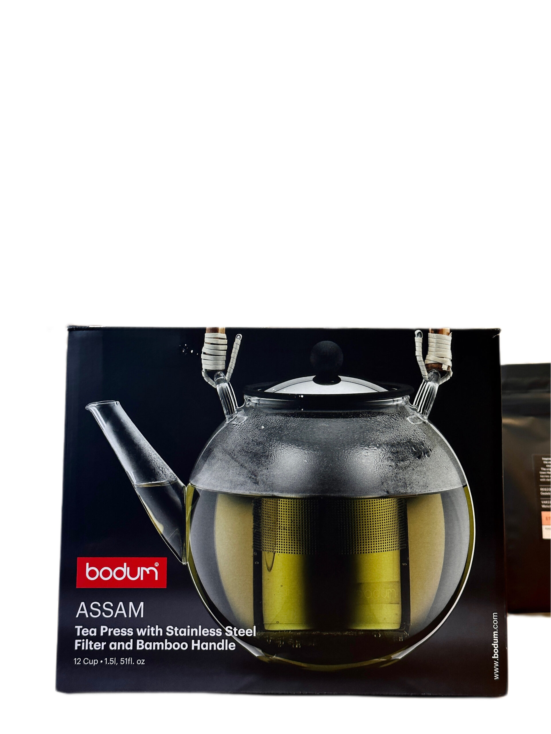 Bodum Assam tekanne med bambushåndtak - Kaffehuset AS